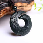 Hetian Jade Pendant Manifesting Necklace