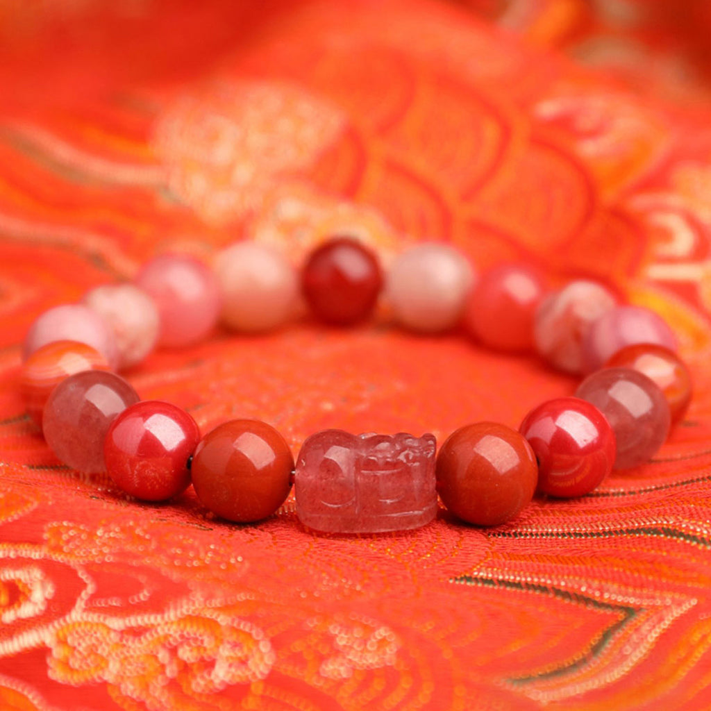 Five Elements Crystal Pixiu Bracelets - Balance & Prosperity