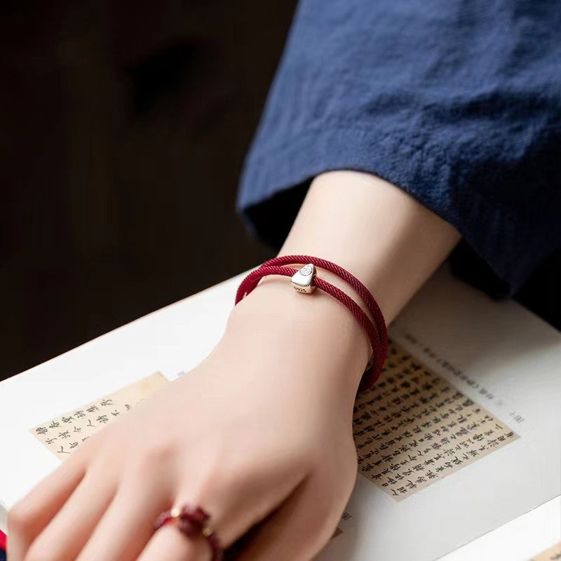 Red String Fu Lucky Bracelet