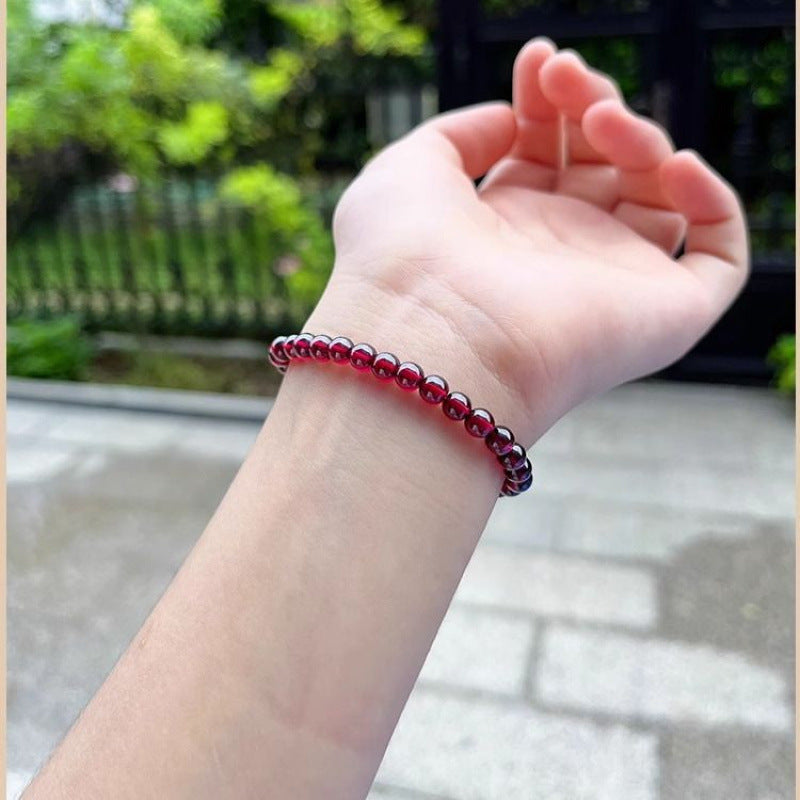 Red Garnet Stone Bracelet - Reignite Your Love
