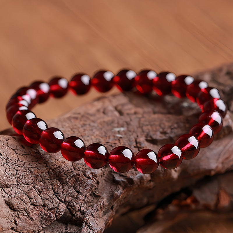 Red Garnet Stone Bracelet - Reignite Your Love