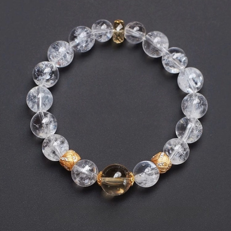 Clear Quartz Master Healer Bracelet