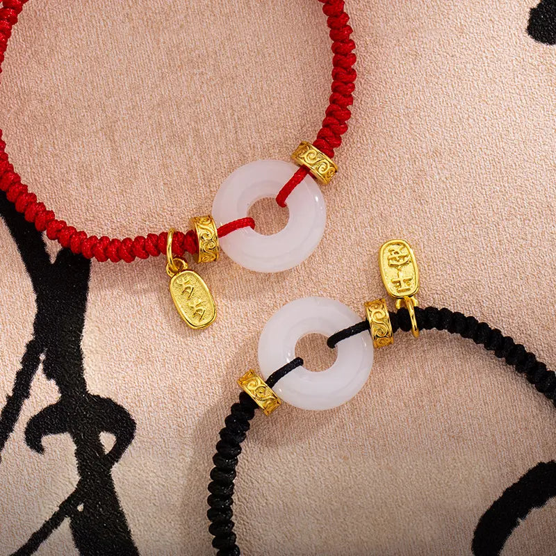 “Yearly Peace” Peace Buckle Couple Bracelet - Vermith