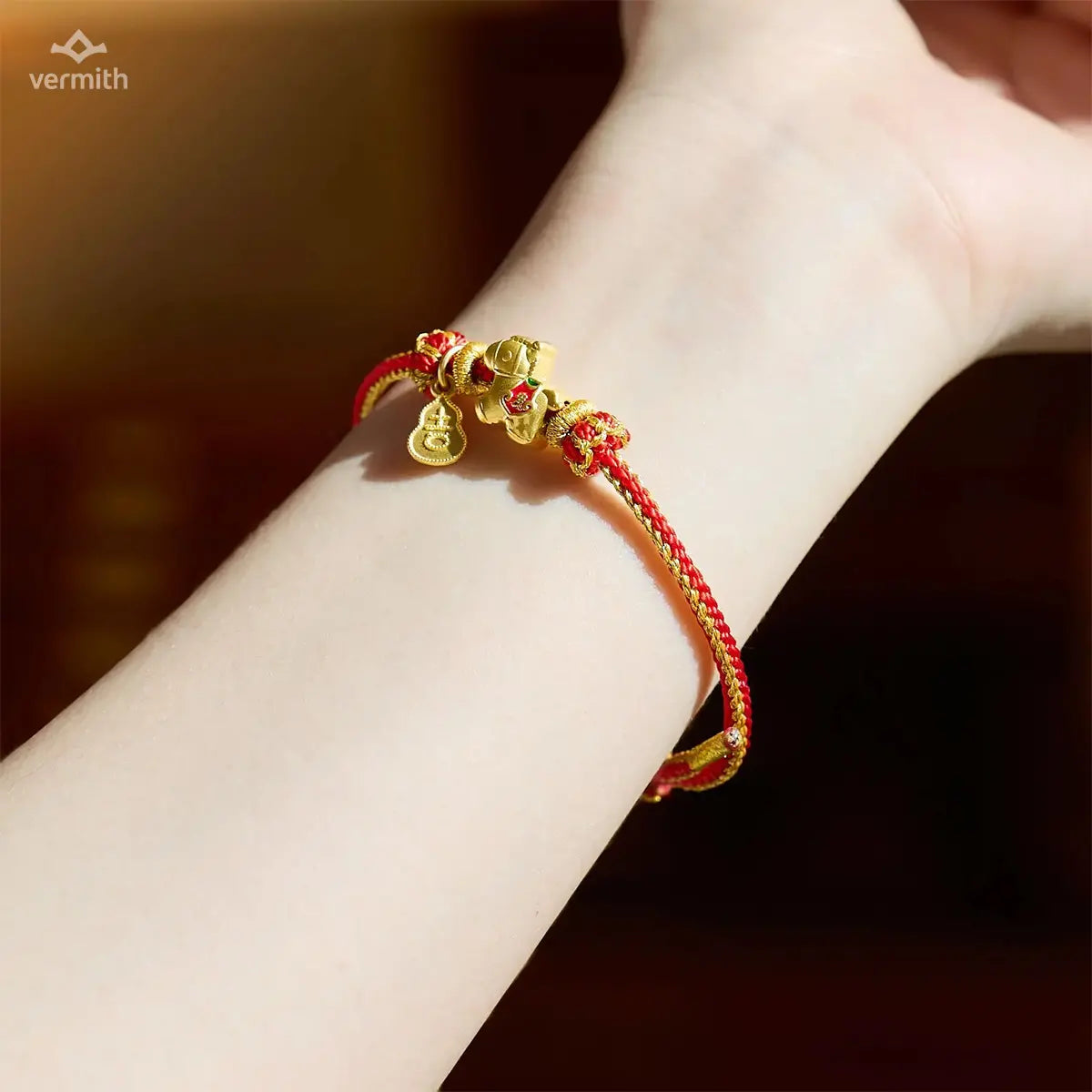 2026 Year of the Horse Sui Sui Knot Red String Bracelet - Vermith