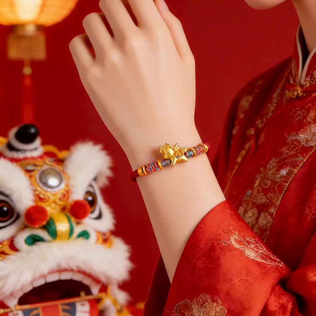 2026 Zodiac Horse 999 Silver Wealth Bracelet - Vermith