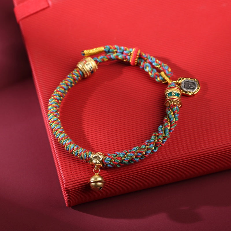 Zakiram Goddess of Wealth Tibetan Mantra Bracelet