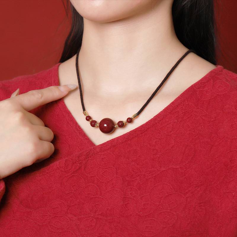 Purple Cinnabar Perfect Harmony Pendant